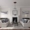 Ekena Millwork Cornelia Ceiling Medallion (Fits Canopies up to 4"), Hand-Painted Rust, 22 1/2"OD x 1 1/2"P CM22CNRUS - alternate 4